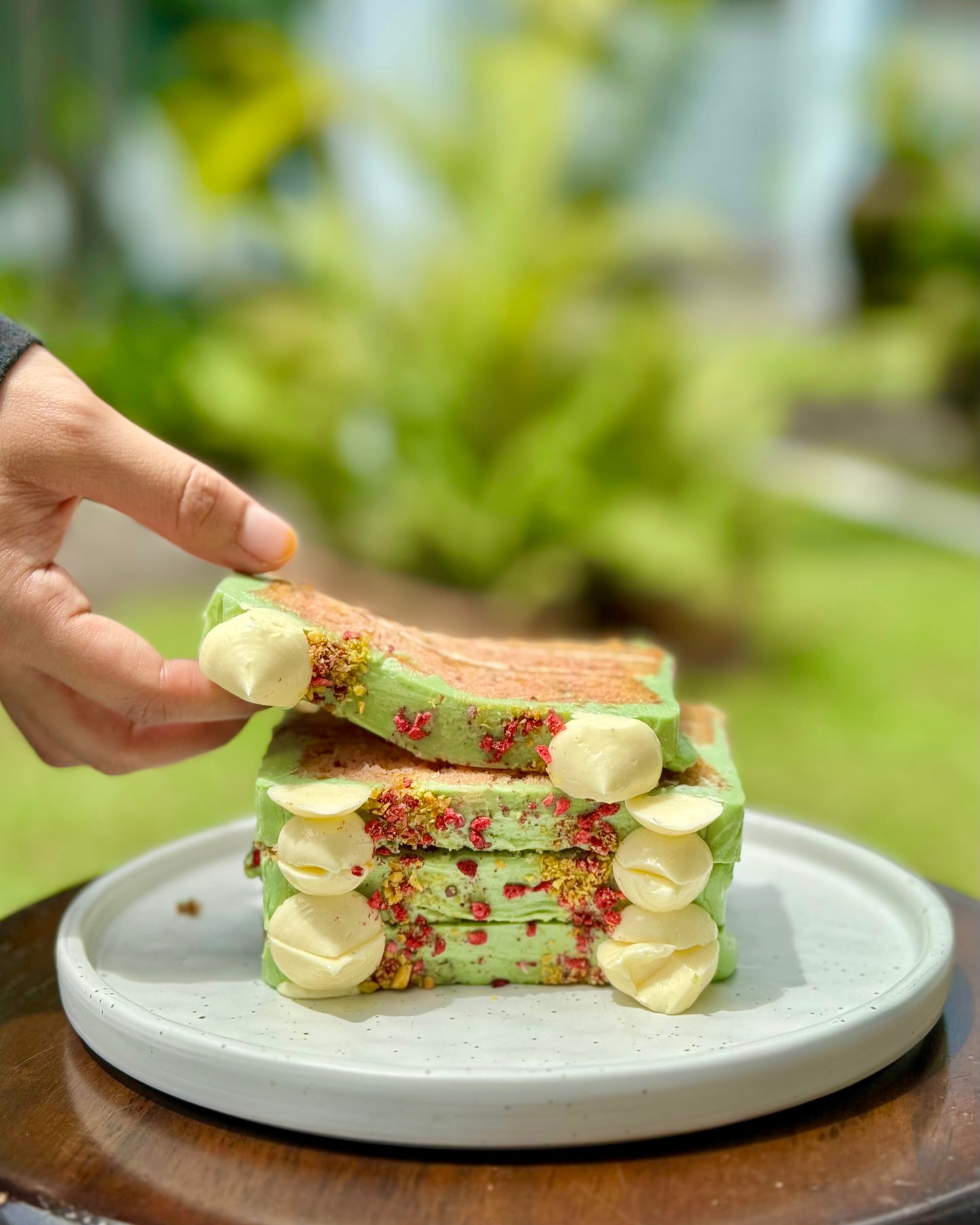 Raya Haji | Raspberry Pistachio Loaf