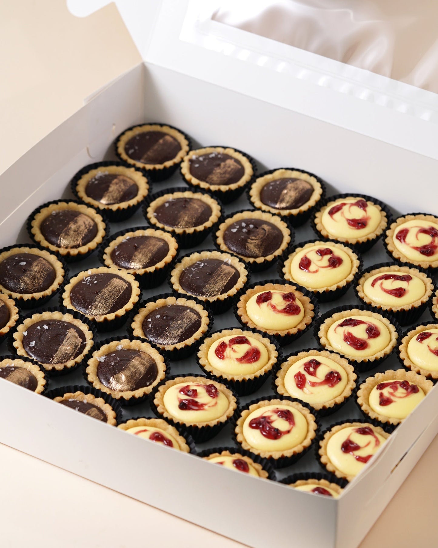 Cheese / Chocolate Tartlets