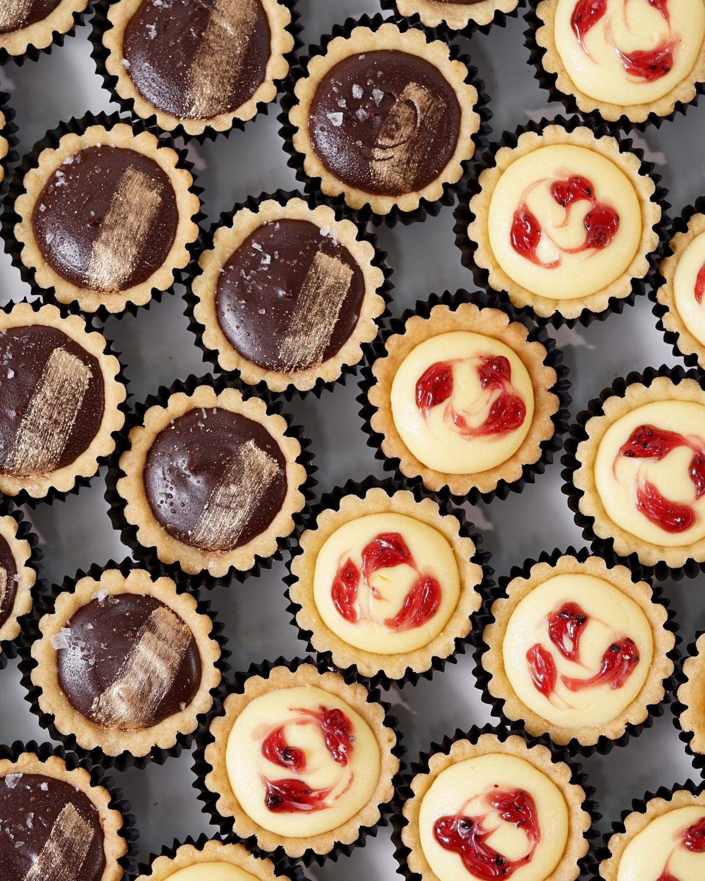 Cheese / Chocolate Tartlets