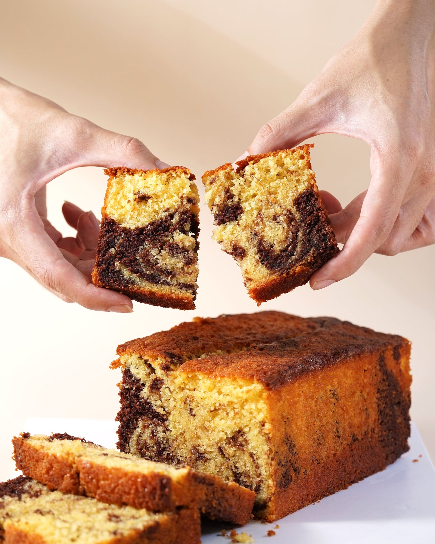 Chocolate Orange Marble Loaf