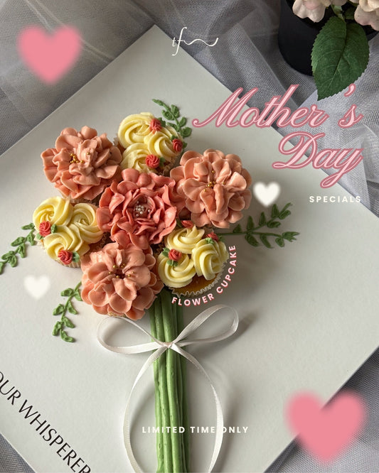 Mother’s Day Special: FLOWER CUPCAKES