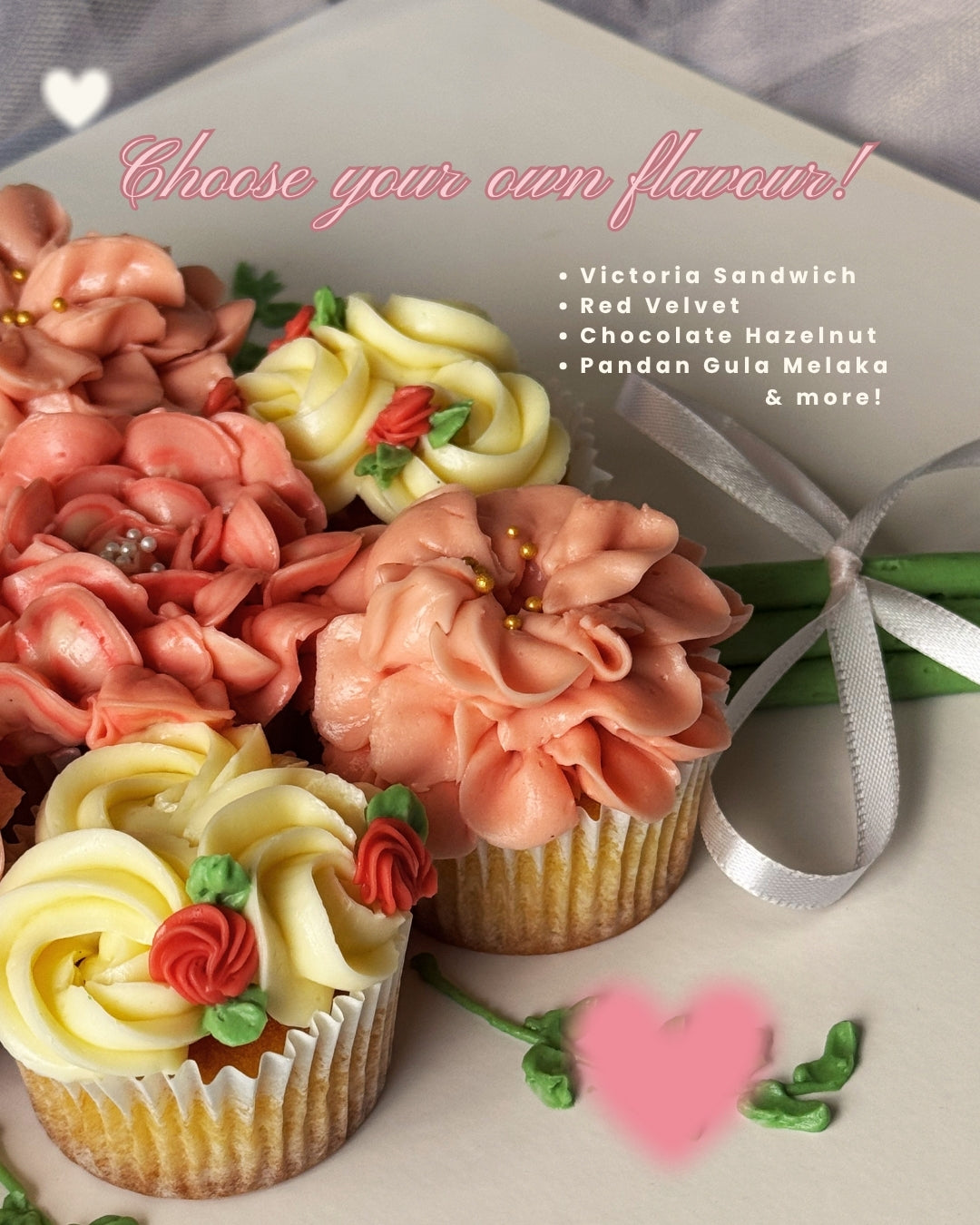 Mother’s Day Special: FLOWER CUPCAKES