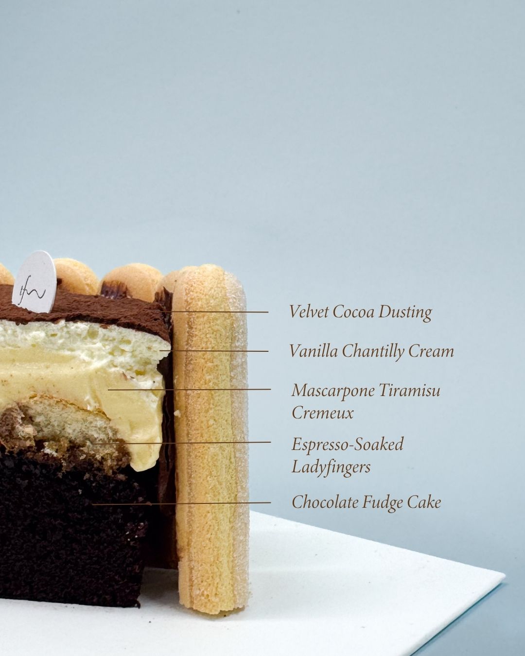 Chocomisu Cake - Father's Day