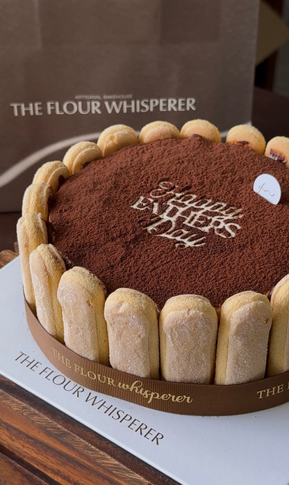 Chocomisu Cake - Father's Day